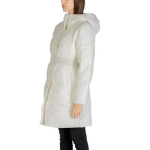 Cream Nylon Jackets & Coat Calvin Klein Jeans
