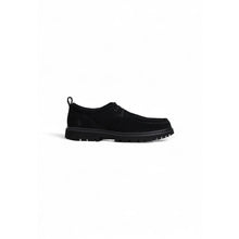 Calvin Klein Jeans Black Suede Leather Oxfords And Derby
