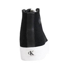 Calvin Klein Jeans Black Suede Leather Sneaker