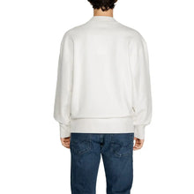 White Recycled Cotton Sweatshirt Calvin Klein Jeans