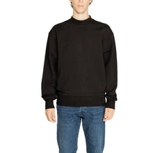 Black Recycled Cotton Sweatshirt Calvin Klein Jeans