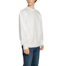 White Recycled Cotton Sweatshirt Calvin Klein Jeans
