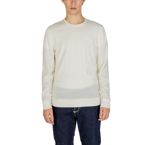 Calvin Klein Cream Recycled Wool Sportswear