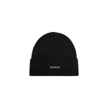 Calvin Klein Jeans Black Recycled Polyester Caps Baseball Hat