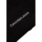 Calvin Klein Jeans Black Cotton Cap (Baseball Hat)