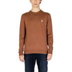 U.S. POLO ASSN. Beige Cotton Sweatshirt