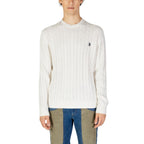 U.S. POLO ASSN. White Cotton Sweatshirt