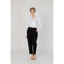Sandro Ferrone Black Polyester Pant