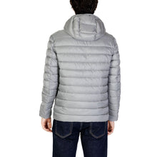 Gianni Lupo Gray Polyamide Jackets & Coat
