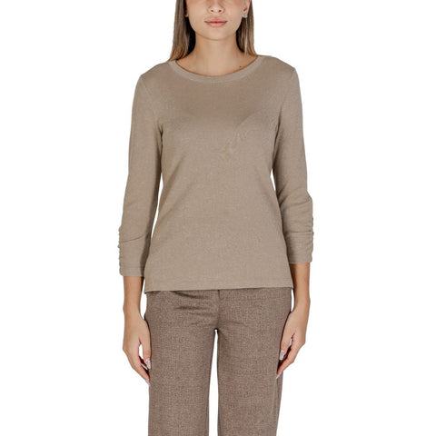 Beige Polyester Long Sleeve Street One