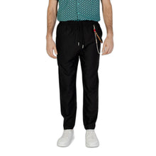 Gianni Lupo Black Polyester Pant