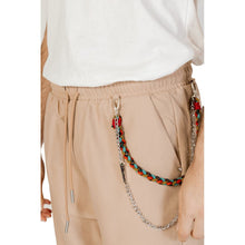 Gianni Lupo Beige Polyester Pant
