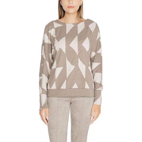Street One Brown Polyester Sportswear