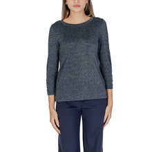 Blue Polyester Long Sleeve Street One