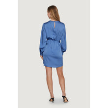 Blue Recycled Polyester Short Vila Clothes