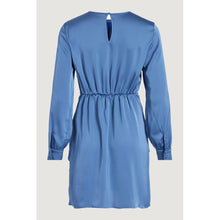 Blue Recycled Polyester Short Vila Clothes