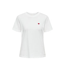 Jacqueline De Yong White Cotton T-Shirt