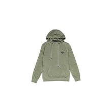 Emporio Armani Underwear Green Cotton Hoody