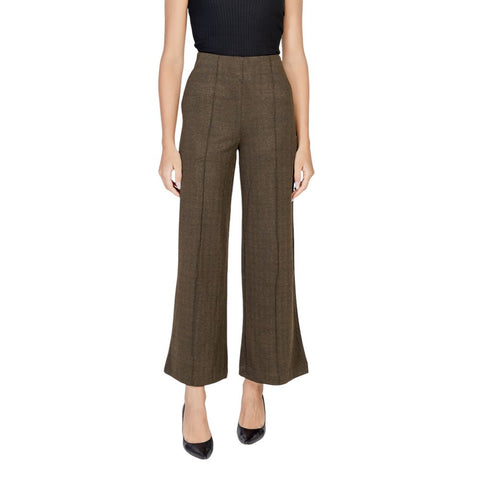Green Polyester Pant ICHI