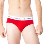 Calvin Klein Underwear Red Cotton Briefs