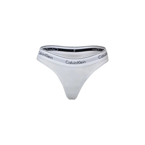 White Cotton Panty Calvin Klein Underwear