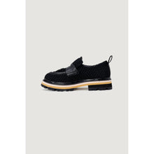 ASH Black Leather Platform