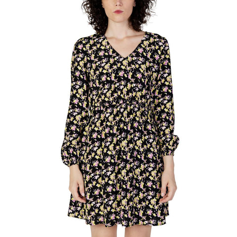 Black Viscose Short Jacqueline De Yong