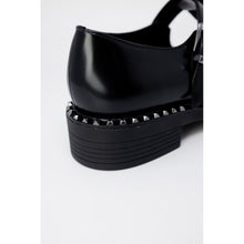 ASH Black Leather Lace-Up Boot
