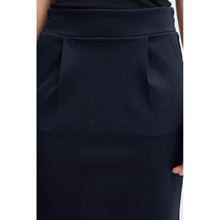 ICHI Blue Polyester Mini