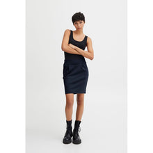 ICHI Blue Polyester Mini