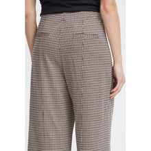 Beige Polyester Pant ICHI