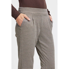 ICHI Beige Polyester Pant