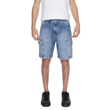 Antony Morato Blue Cotton Bermuda