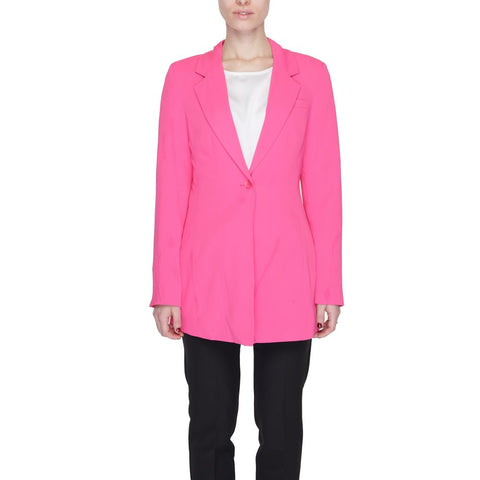 Pink Polyester Blazer Vero Moda