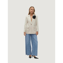 Vero Moda Beige Polyester Blazer