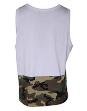 Dolce & Gabbana White Camouflage Tank Sleeveless T-shirt