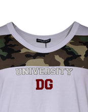Dolce & Gabbana White Camouflage Tank Sleeveless T-shirt