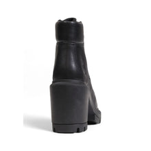 Timberland Black Recycled Leather High Heel