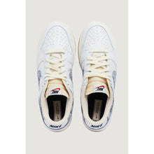 Blue Leather Sneaker Nike