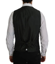 Black STAFF Cotton Striped Vest Dolce & Gabbana