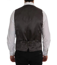 Gray STAFF Cotton Striped Vest Dolce & Gabbana