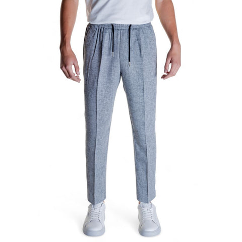 Antony Morato Black Linen Pant