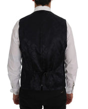 Black STAFF Wool Striped Vest Dolce & Gabbana