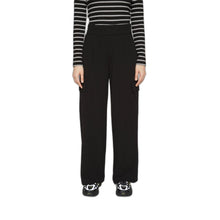 Jacqueline De Yong Black Polyester Pant