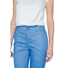 Street One Blue Polyester Pant