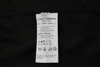 Black STAFF Cotton Vest Dolce & Gabbana