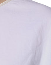 Dolce & Gabbana White Cotton Silk Round Neck Wrap Blouse Top