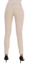 Beige Slim Jeans Corduroy Skinny Pants Ermanno Scervino