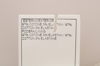 Beige Slim Jeans Corduroy Skinny Pants Ermanno Scervino