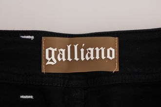 Gray Wash Cotton Stretch Regular Fit Jeans John Galliano